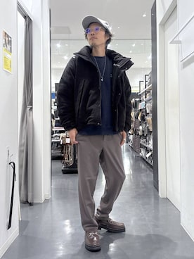 「アイテム（スウェット）」を使った、ETTYTY335さん（メンズ・172cm・30代）の冬コーディネート