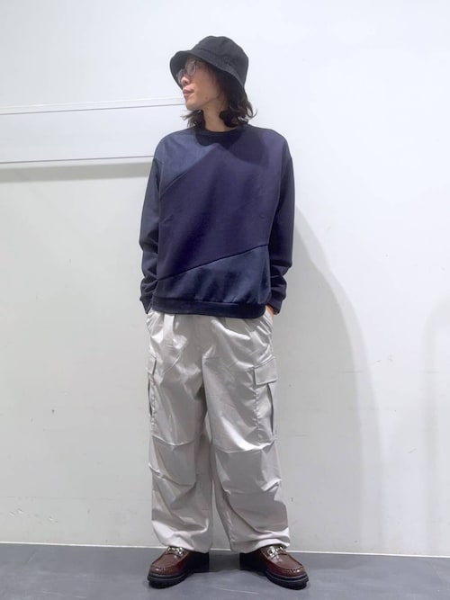 切替スエードプルオーバー / 140624