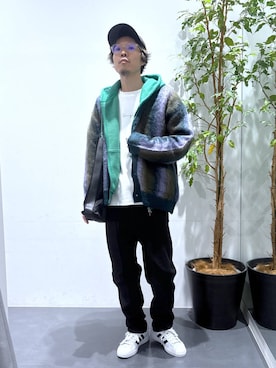 「アイテム（パーカー）」を使った、ETTYTY335さん（メンズ・172cm・30代）の秋コーディネート