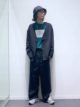 「アイテム（帽子）」を使った、ETTYTY335さん（メンズ・172cm・30代）の秋コーディネート