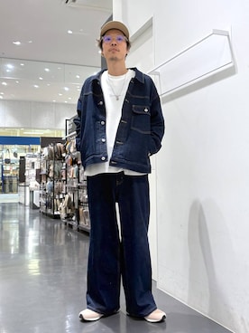 「アイテム（ジャケット/アウター）」を使った、ETTYTY335さん（メンズ・172cm・30代）の秋コーディネート