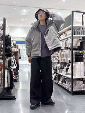 「アイテム（ブルゾン）」を使った、ETTYTY335さん（メンズ・172cm・30代）の秋コーディネート