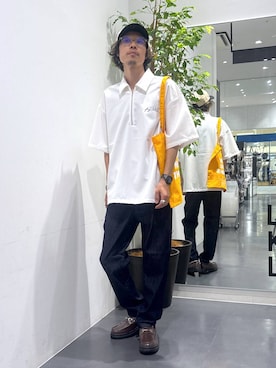 「アイテム（バッグ）」を使った、ETTYTY335さん（メンズ・172cm・30代）の夏コーディネート