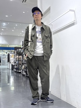 「アイテム（スウェット）」を使った、ETTYTY335さん（メンズ・172cm・30代）の秋コーディネート