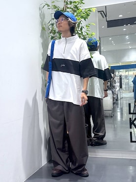 「アイテム（バッグ）」を使った、ETTYTY335さん（メンズ・172cm・30代）の夏コーディネート