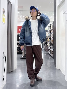 ETTYTY335さん（メンズ・172cm）の冬コーディネート