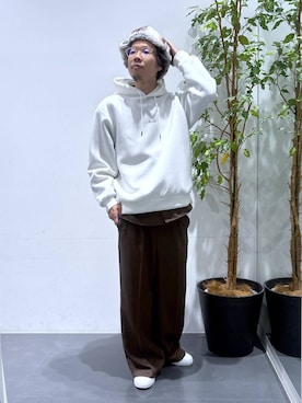 「アイテム（パーカー）」を使った、ETTYTY335さん（メンズ・172cm・30代）の秋コーディネート