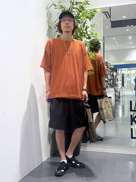 「LAKOLE（ラコレ）のアイテム」を使った、ETTYTY335さん（メンズ・172cm）の夏コーディネート