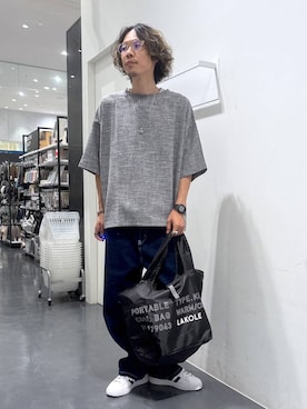 「アイテム（バッグ）」を使った、ETTYTY335さん（メンズ・172cm・30代）の秋コーディネート