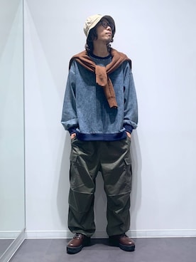 「アイテム（帽子）」を使った、ETTYTY335さん（メンズ・172cm・30代）の秋コーディネート