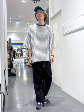 「アイテム（Tシャツ/カットソー）」を使った、ETTYTY335さん（メンズ・172cm・30代）の夏コーディネート