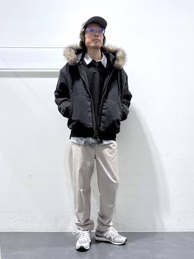 ETTYTY335さん(メンズ・172cm)の冬コーディネート