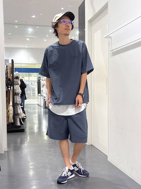 「若見え」｜ETTYTY335さん（メンズ・172cm）の夏コーディネート
