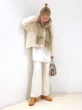 しもむーさん（レディース・167cm）の秋コーディネート