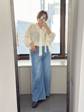 「RIVE DROITE（リヴドロワ）のアイテム」を使った、asuka.kさん（レディース・161cm）の秋コーディネート