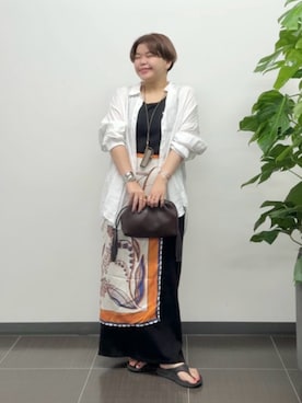 asuka.kさん（レディース・161cm）の夏コーディネート