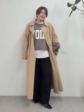 「RIVE DROITE（リヴドロワ）のアイテム」を使った、asuka.kさん（レディース・161cm）の秋コーディネート