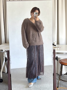 「レイヤードstyle」｜asuka.kさん（レディース・161cm）の秋コーディネート