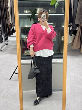 「RIVE DROITE（リヴドロワ）のアイテム」を使った、asuka.kさん（レディース・161cm）の秋コーディネート