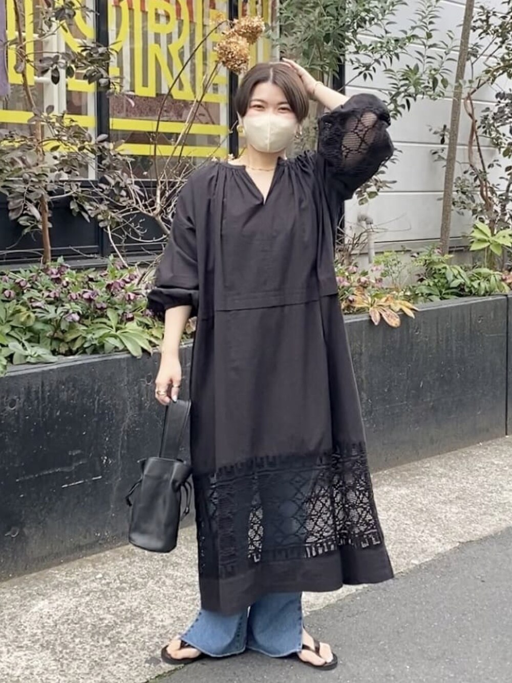 asuka.k(RIVE DROITE本部)｜RIVE DROITEのワンピースを使った