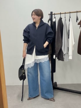 asuka.kさん（レディース・161cm）の春コーディネート