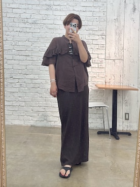asuka.kさん(レディース・161cm)の夏コーディネート