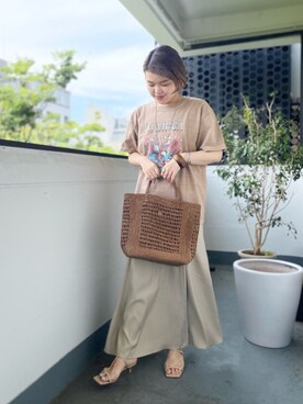 asuka.kさん（レディース・161cm）の夏コーディネート