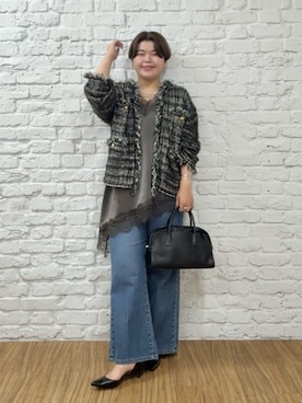 「スウェットコーデ」｜asuka.kさん（レディース・161cm）の秋コーディネート