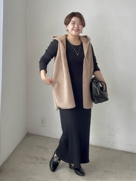 「アイテム（その他アウター）」を使った、asuka.kさん（レディース・161cm）の夏コーディネート