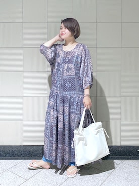 asuka.kさん（レディース・161cm）の夏コーディネート