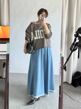 asuka.kさん（レディース・161cm）の夏コーディネート