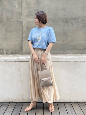 asuka.kさん（レディース・161cm）の夏コーディネート