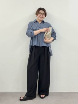 「パンツ」｜asuka.kさん（レディース・161cm）の春コーディネート