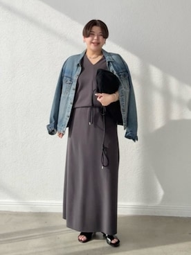 asuka.kさん（レディース・161cm）の春コーディネート