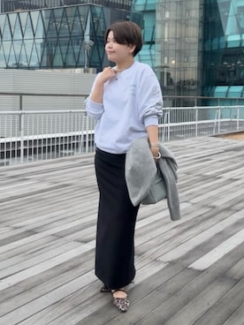 「RIVE DROITE（リヴドロワ）のアイテム」を使った、asuka.kさん（レディース・161cm）の冬コーディネート