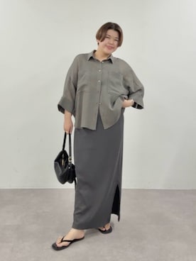 「RIVE DROITE（リヴドロワ）のアイテム（バッグ）」を使った、asuka.kさん（レディース・161cm）の春コーディネート