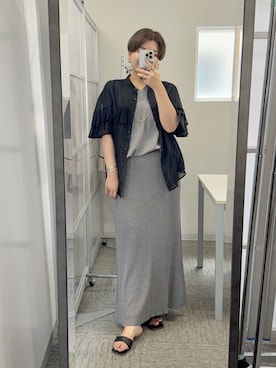 「30代ファッション」｜asuka.kさん（レディース・161cm）の夏コーディネート