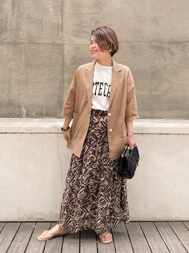 asuka.kさん（レディース・161cm）の夏コーディネート