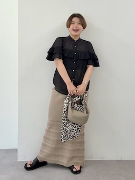 「スカート」｜asuka.kさん（レディース・161cm）の春コーディネート