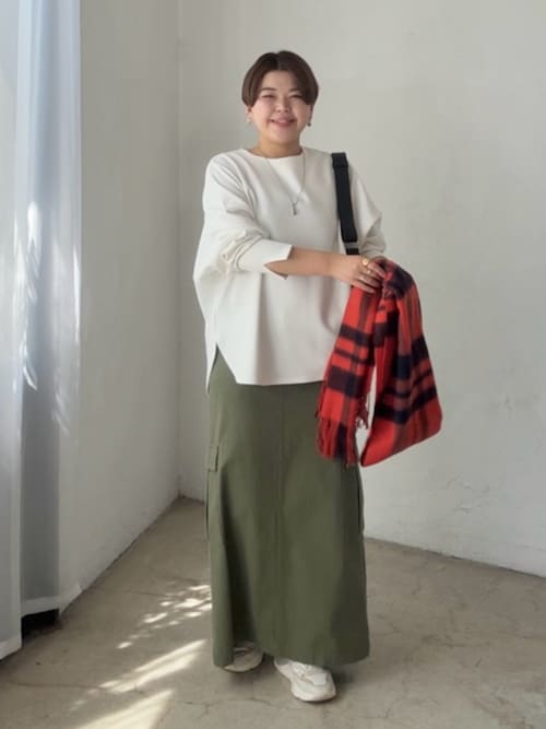 MONN.:.(モン)】カーゴマキシスカート（スカート）｜RIVE DROITE