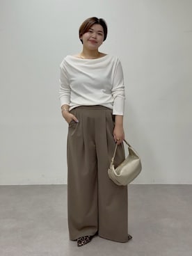 asuka.kさん（レディース・161cm）の春コーディネート