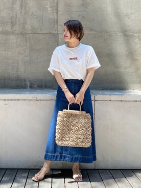 asuka.kさん（レディース・161cm）の夏コーディネート