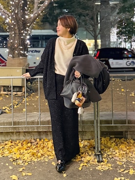 「RIVE DROITE（リヴドロワ）のアイテム」を使った、asuka.kさん（レディース・161cm）の冬コーディネート