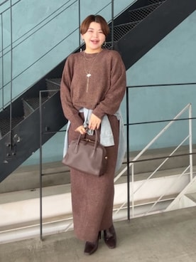 asuka.kさん（レディース・161cm）の秋コーディネート