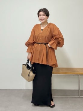 asuka.kさん（レディース・161cm）の春コーディネート
