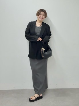 「RIVE DROITE（リヴドロワ）のアイテム（アクセサリー）」を使った、asuka.kさん（レディース・161cm）の春コーディネート