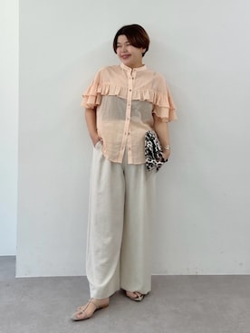 「パンツ」｜asuka.kさん（レディース・161cm）の春コーディネート