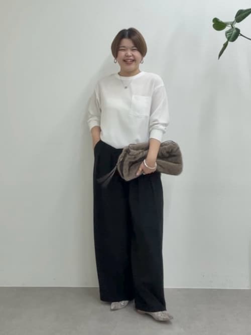 ジョーゼットポケットブラウス（シャツ/ブラウス）｜RIVE DROITE