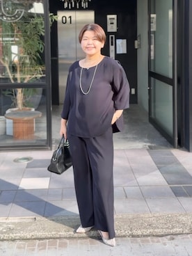 asuka.kさん（レディース・161cm）の冬コーディネート