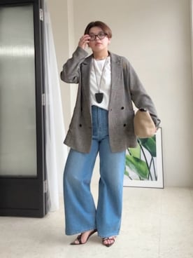 「RIVE DROITE（リヴドロワ）のアイテム（アクセサリー）」を使った、asuka.kさん（レディース・161cm）の春コーディネート